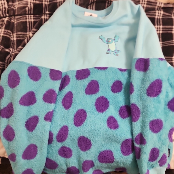 Disney Blue and Purple Kids Pajama Top